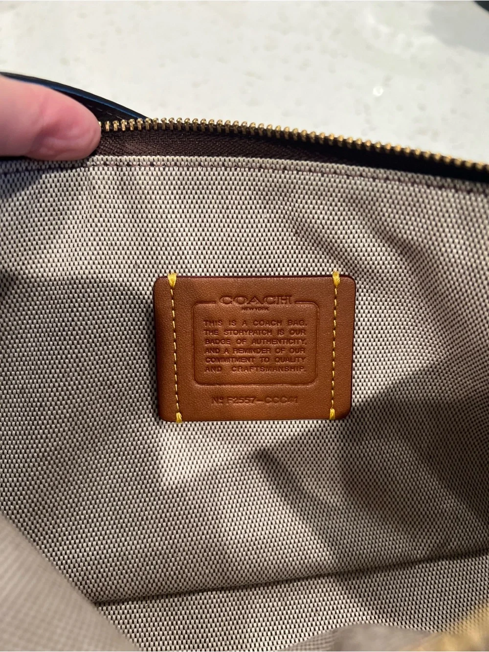 Coach Plaza Bag